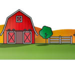 Grafik Bauernhof